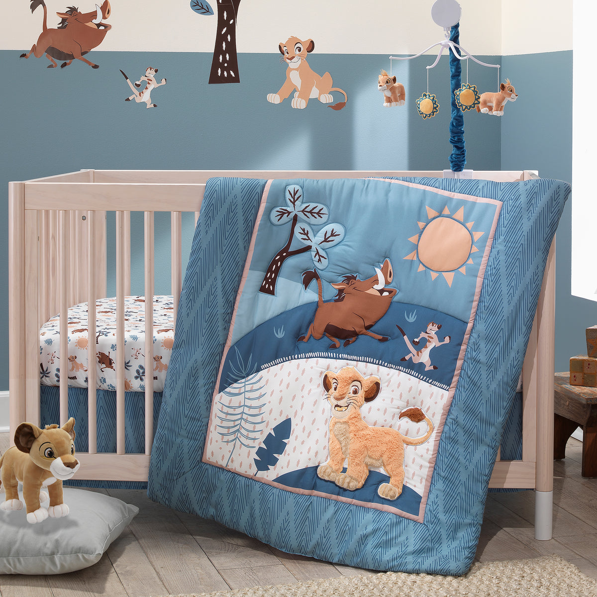 Winnie The Pooh Crib Bedding Set Lambs Ivy Disney Baby Lion King