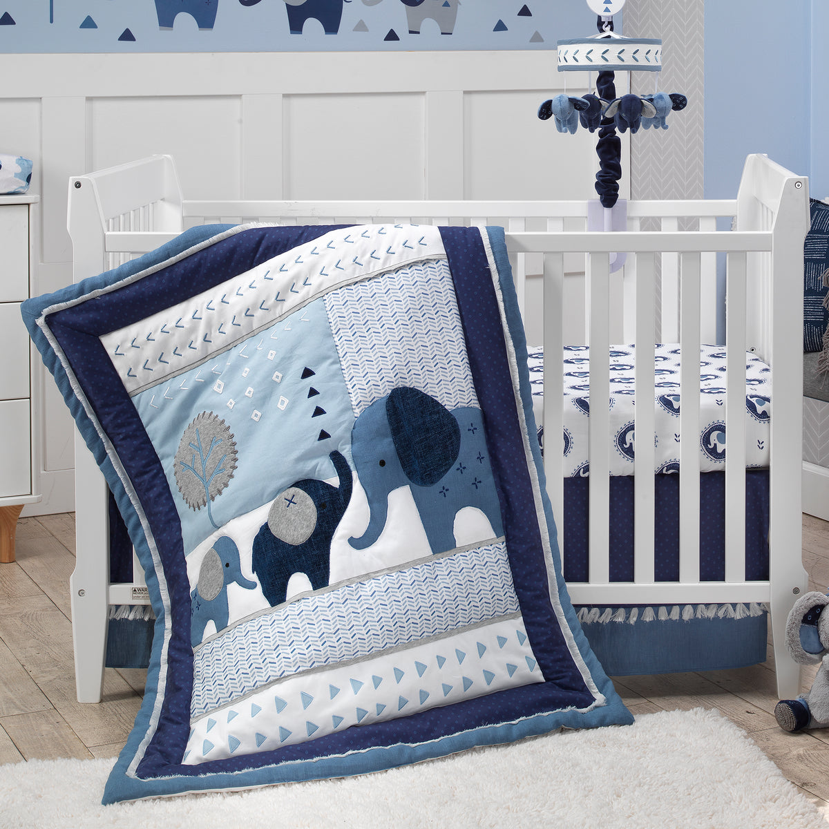 Lambs and ivy outlet elephant bedding