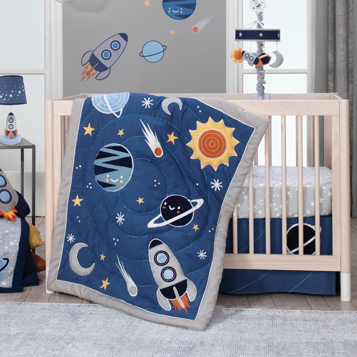 Milky Way Crib Sheets Order a Space Nursery Galaxy Themed Nursery Lambs Ivy