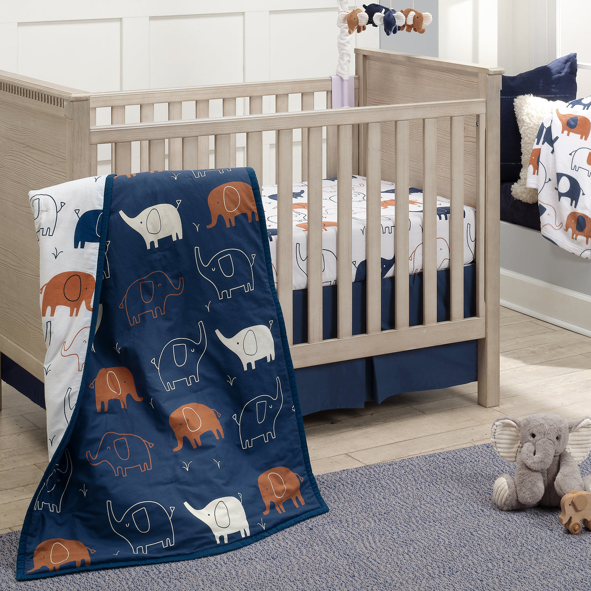 Lambs and hotsell ivy indigo elephant