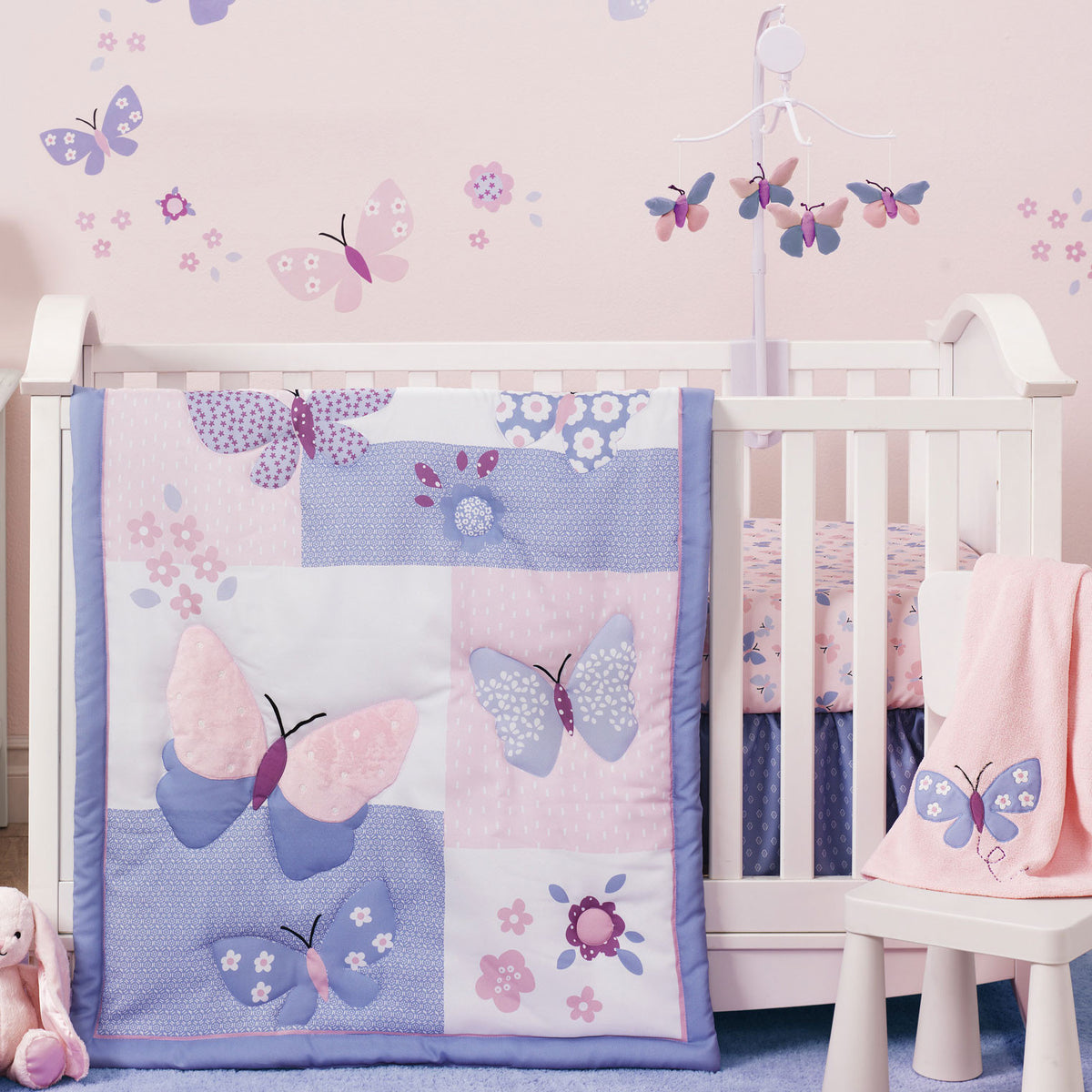 Lambs and ivy butterfly hotsell crib bedding