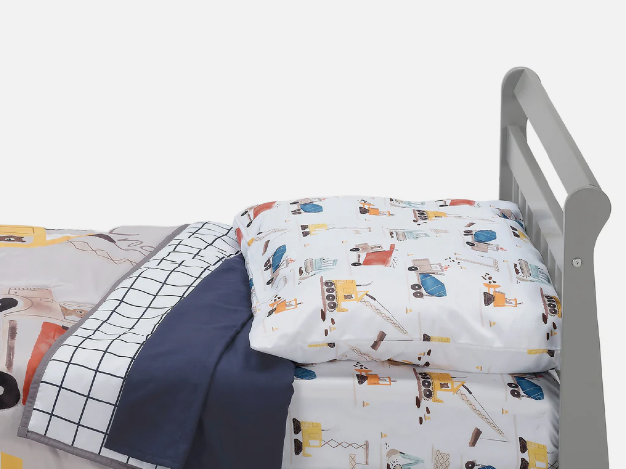 construction zone twin bedding