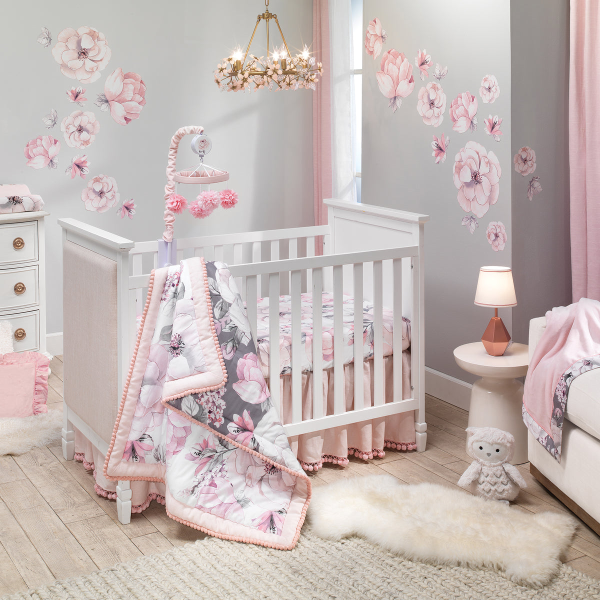 botanical baby nursery bedding