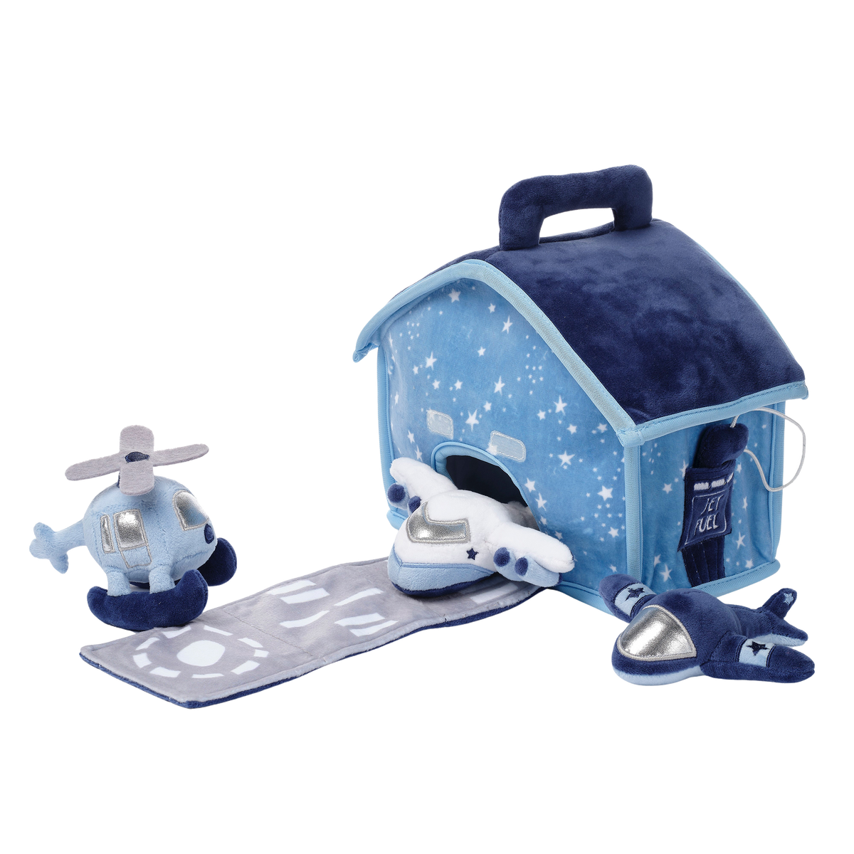 airport plush play set