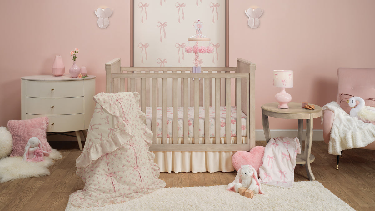 Coquette Floral Nursery Baby Bedding Collection