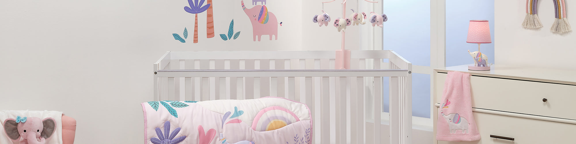 elephant dreams nursery bedding
