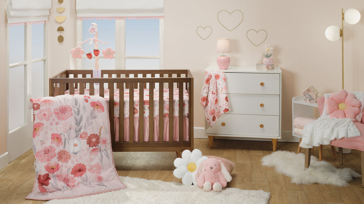 Flower Power Baby Nursery Room