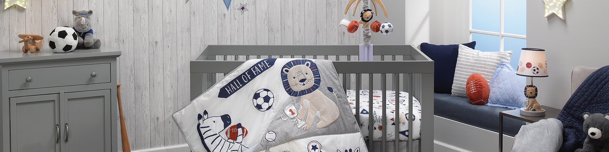 hall of fame nursery bedding