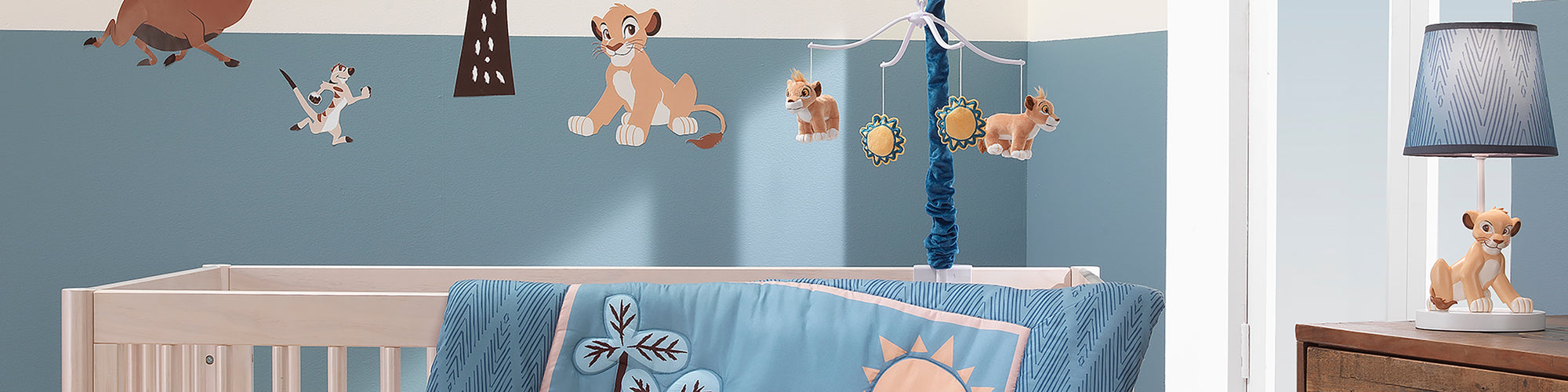 lion king adventure nursery bedding