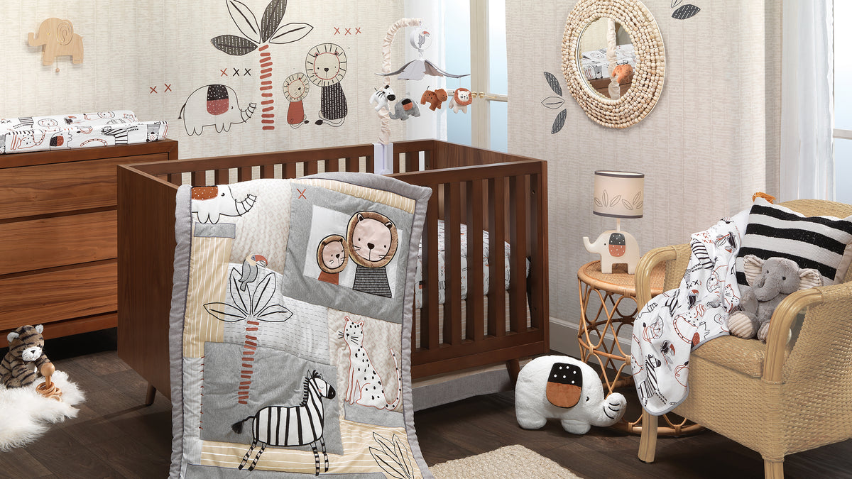 patchwork jungle nursery
