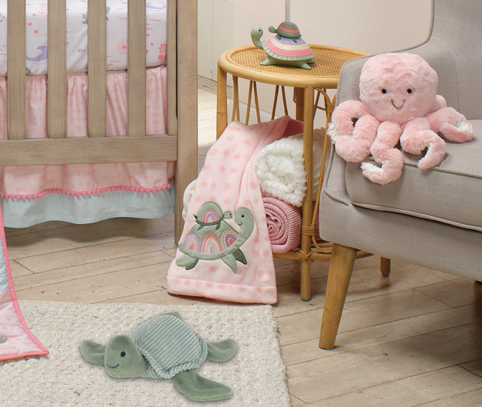 Sea Dreams Baby Blanket Lifestyle
