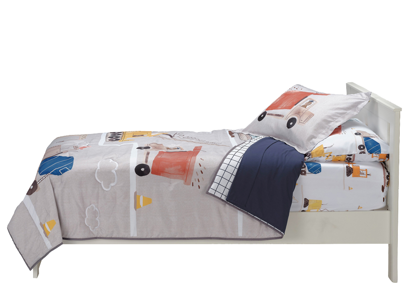construction zone twin bedding