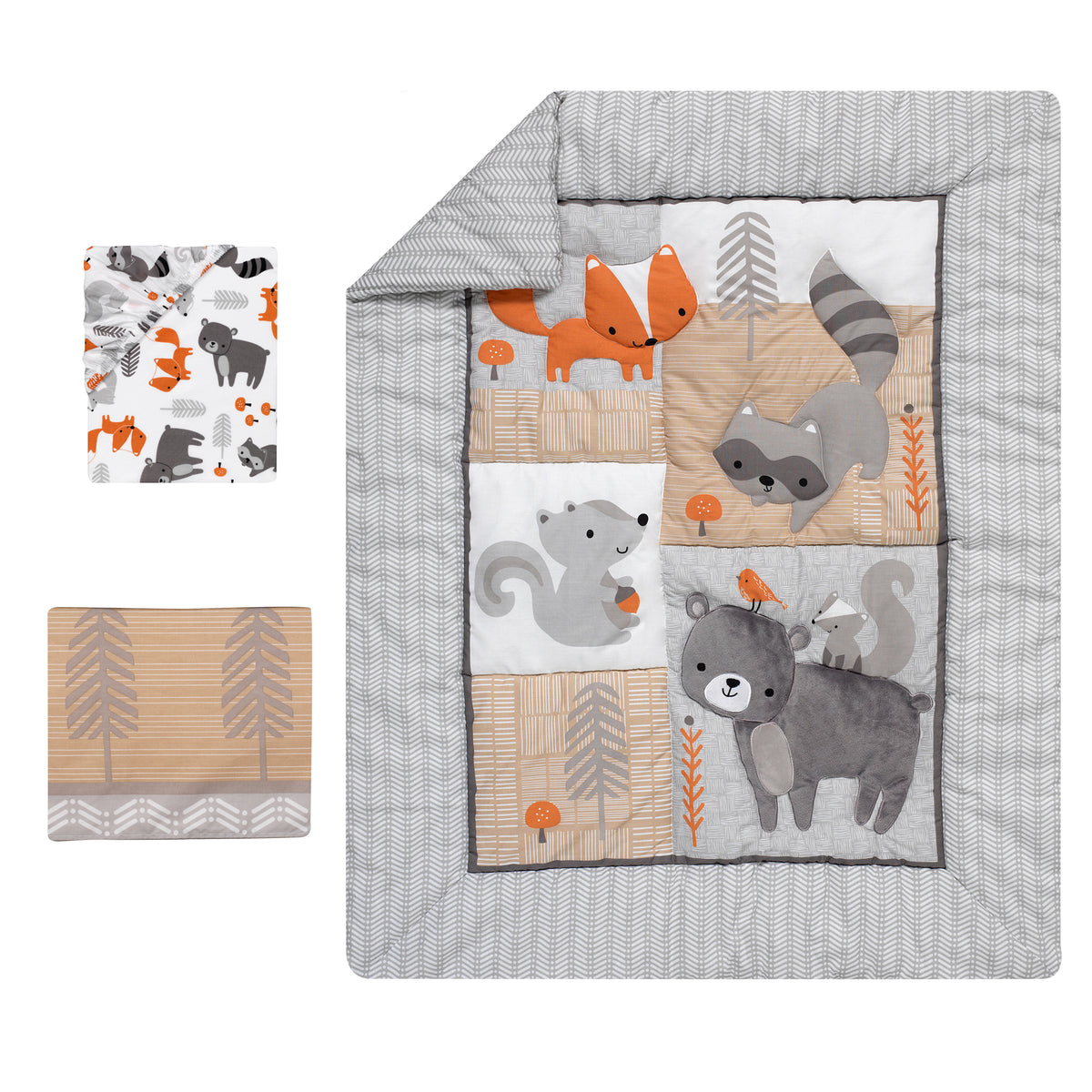 Fox crib bumper online