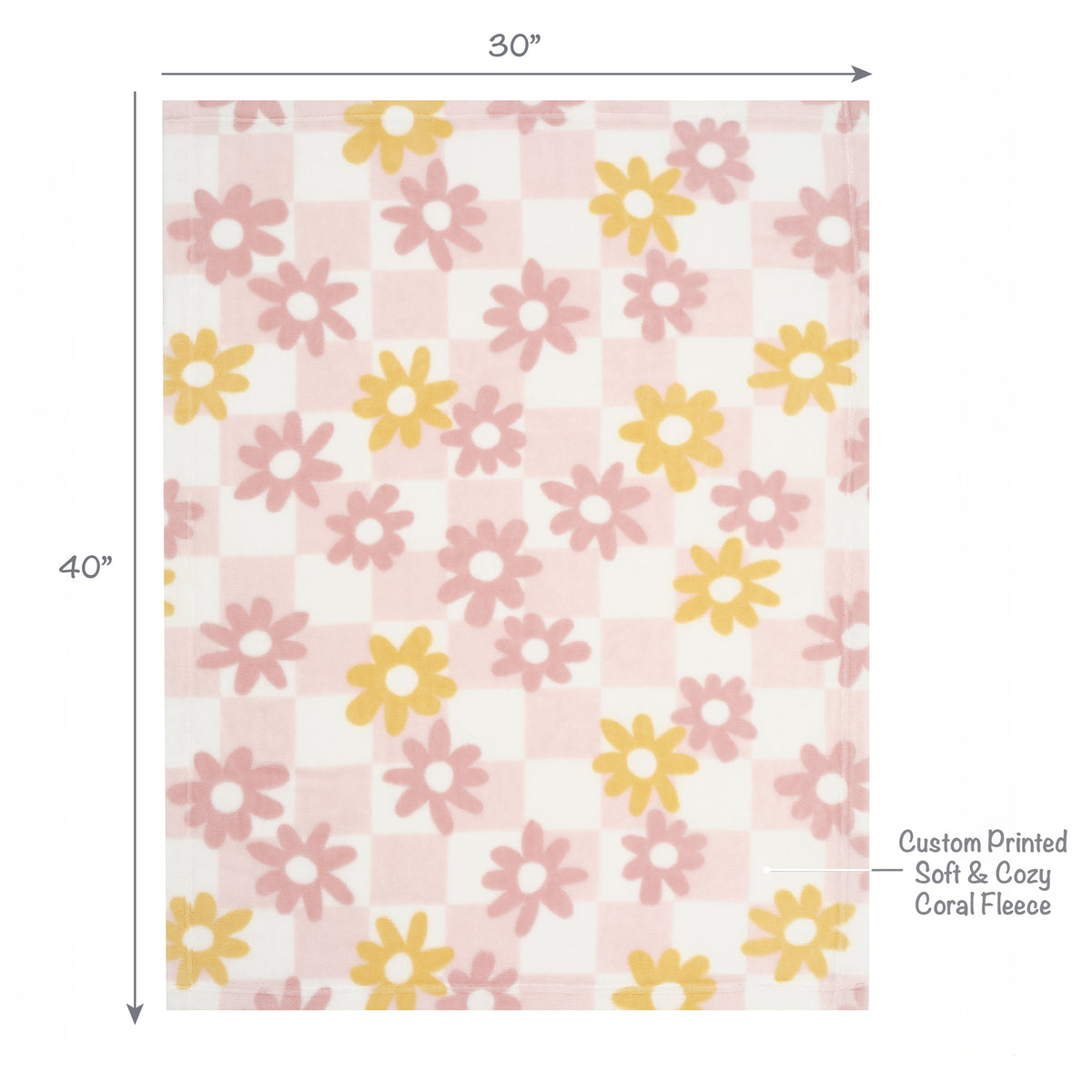 Dream in Flowers Tie on sale Blanket