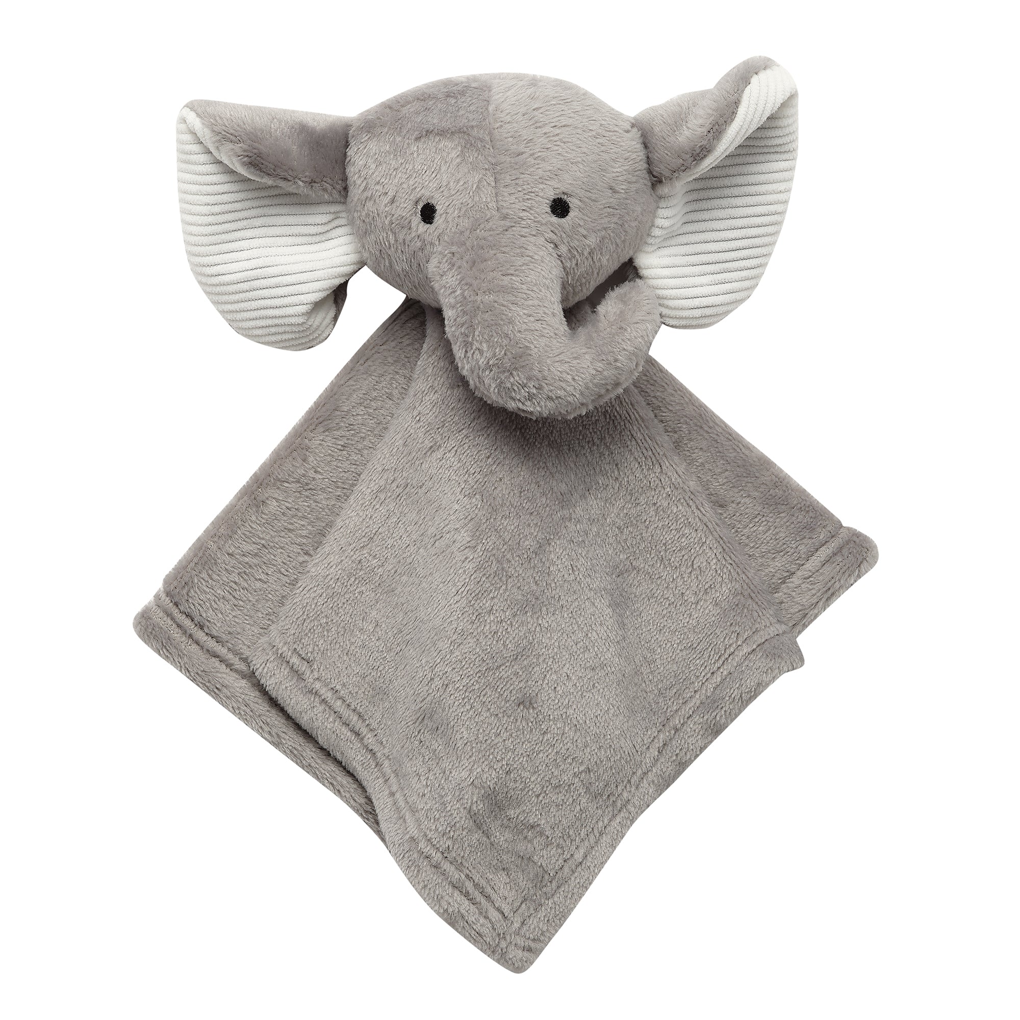 Gray Elephant Soft Baby/Child/Toddler Plush Lovey Security Blanket