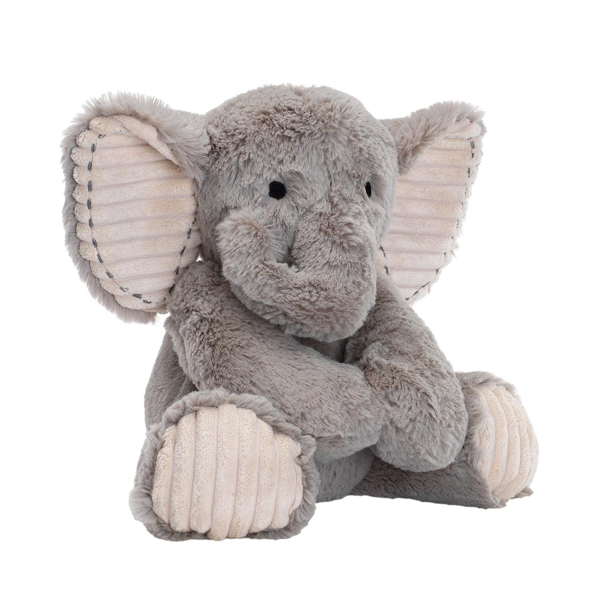 Jungle Safari Grey Elephant Stuffed Animal Order a Plush Elephant Stuffed Toy Lambs Ivy