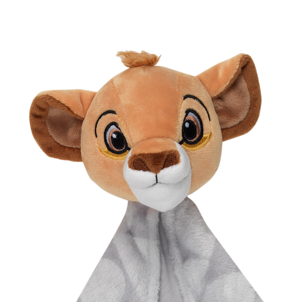 Disney Baby THE LION KING Lovey Gray Plush Security Blanket Lambs Ivy