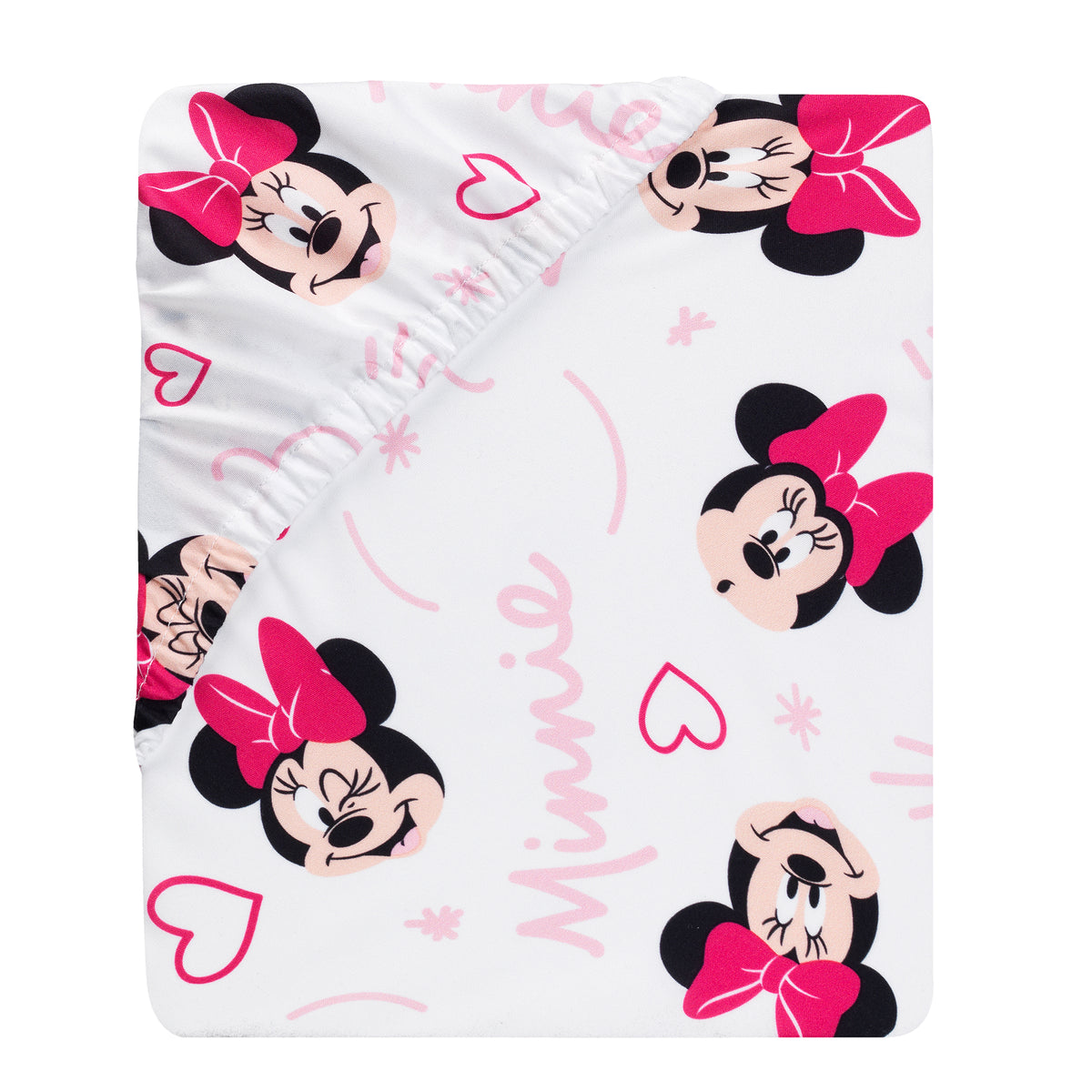 Minnie best sale crib sheet