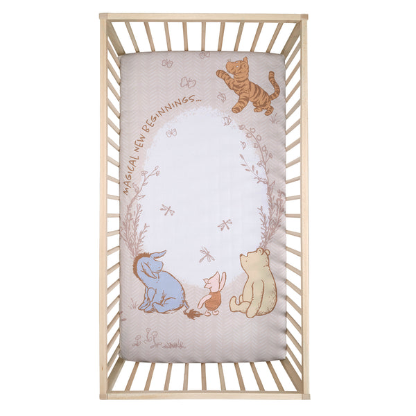 Pooh Bear & Pals 3-Piece Crib Bedding Set by Lambs & Ivy