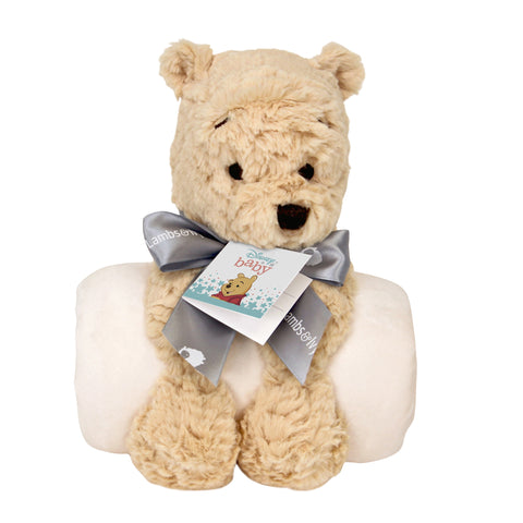 Winnie the Pooh Blanket & Plush Baby Gift Set by Lambs & Ivy
