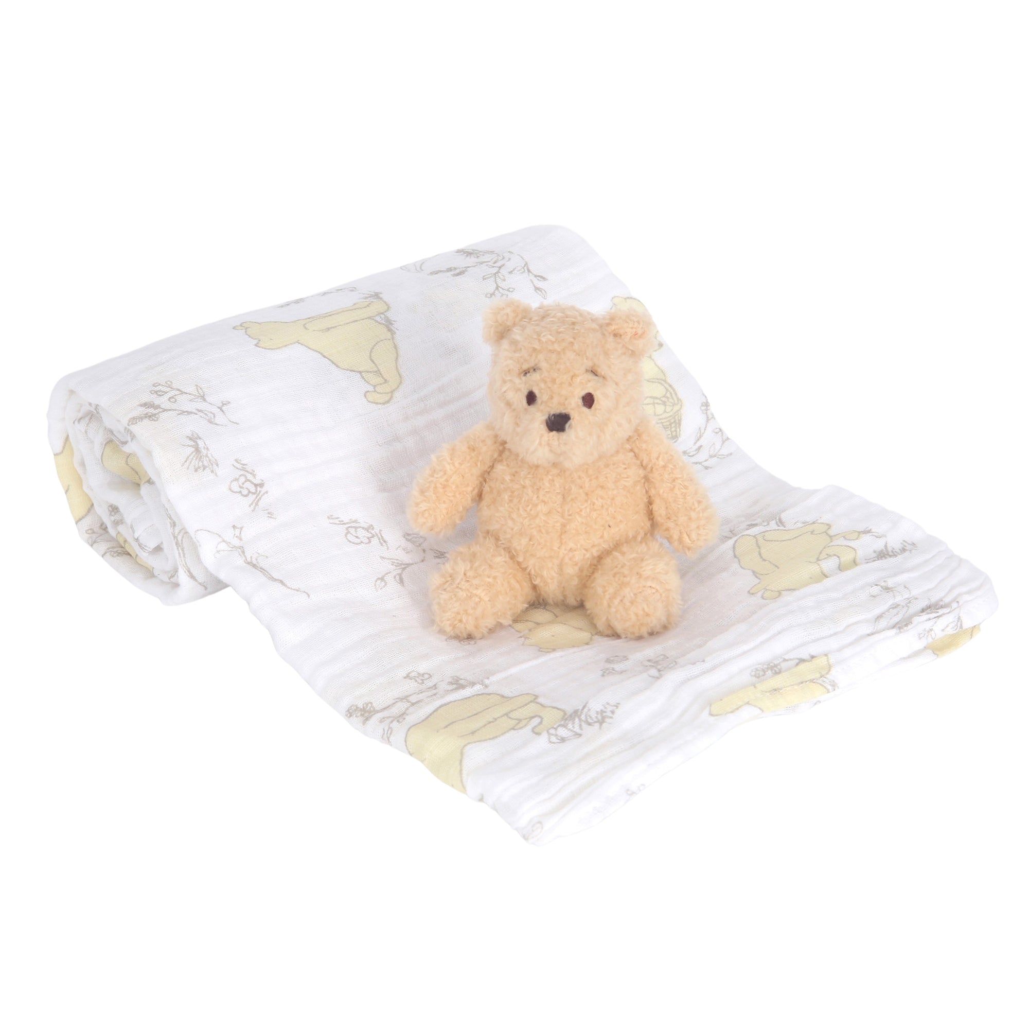 Disney Winnie Winnie The Pooh Muslin Swaddle Disney Baby Winnie