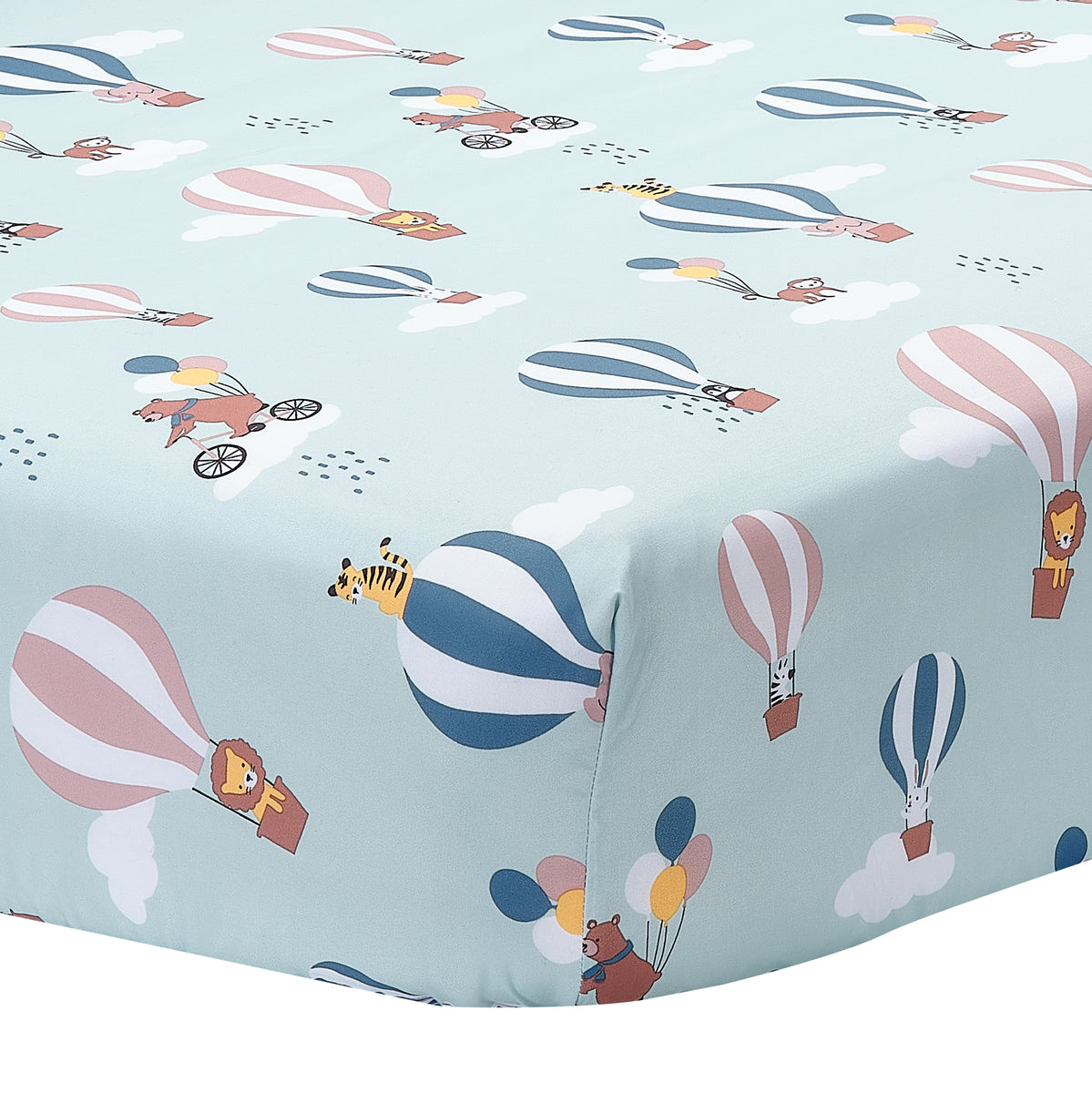 Up Up u0026 Away Fitted Crib Sheet