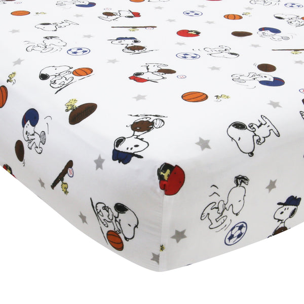 Snoopy Sports 3-Piece Crib Bedding Set by Bedtime Originals