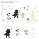 Star Wars Classic Wall Decals by Lambs & Ivy