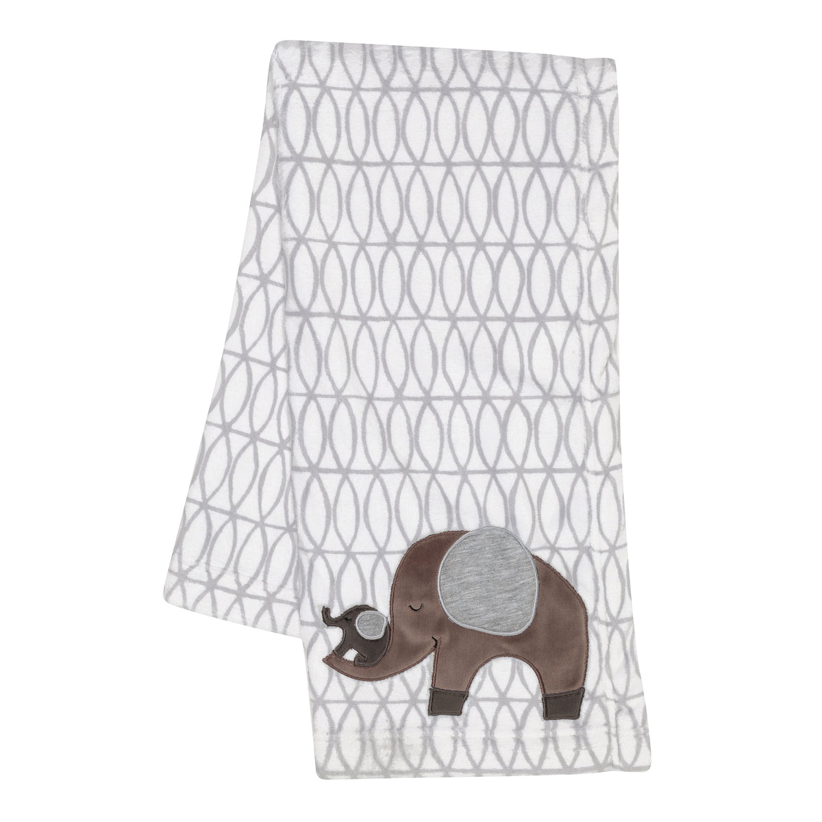 Grey elephant best sale baby blanket