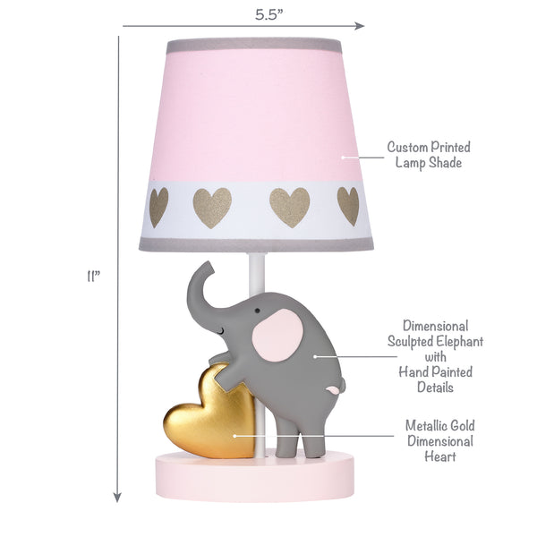 Eloise Lamp with Shade & Bulb by Bedtime Originals