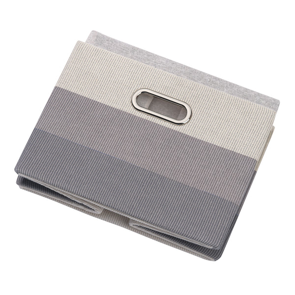 Gray Ombre Collapsible Storage Basket by Lambs & Ivy