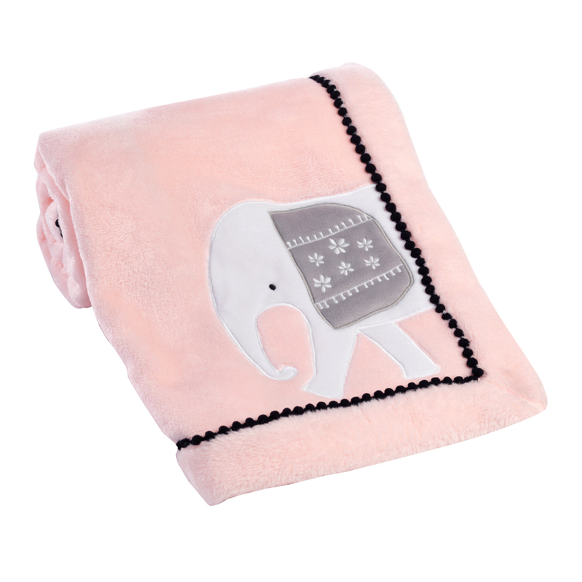 Pink elephant receiving clearance blankets