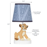 Lion King Adventure Lamp with Shade & Bulb by Lambs & Ivy