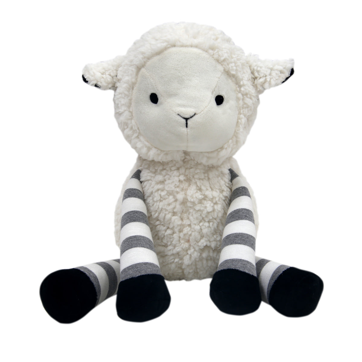 Little Sheep White/Gray Plush Lamb Stuffed Animal Toy - Ivy