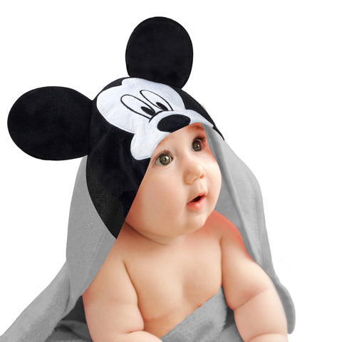 Mickey Mouse Hooded Bath Towel by Lambs & Ivy