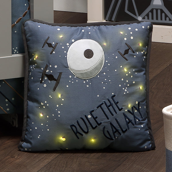 Star Wars Galaxy Light-Up Throw Pillow by Lambs & Ivy