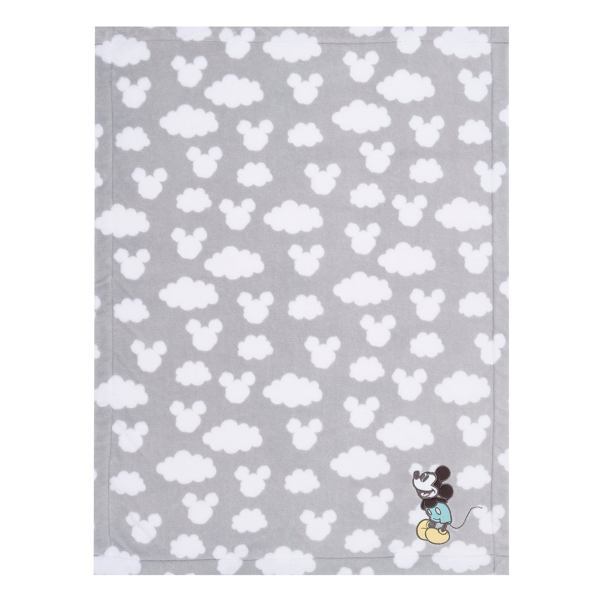 Grey mickey mouse discount blanket