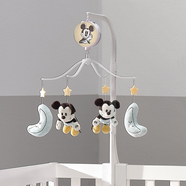 Moonlight Mickey Musical Baby Crib Mobile by Lambs & Ivy