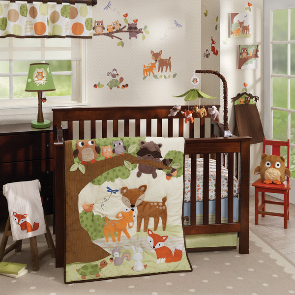 Woodland Tales Musical Baby Crib Mobile by Lambs & Ivy