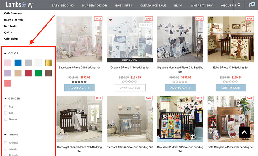 Updated Lambs & Ivy Website Launches with Mobile Optimization, Enhanced Images and Easier Navigation