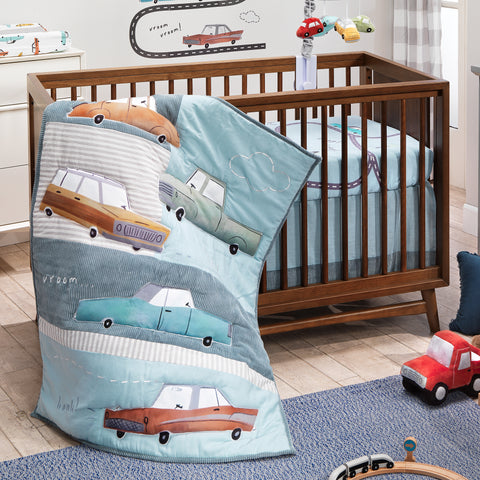 Muscle car best sale crib bedding