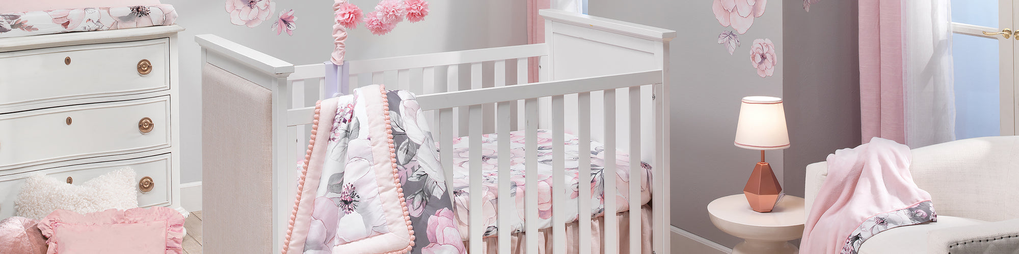 botanical baby nursery bedding