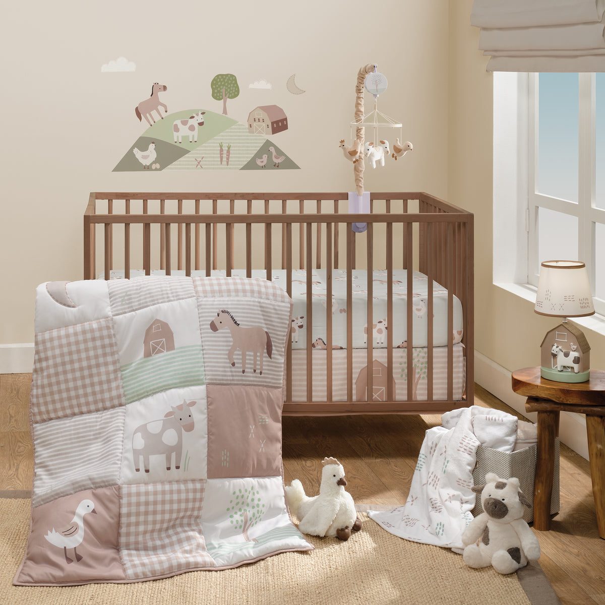 Farmyard Friends Baby Nursery Room