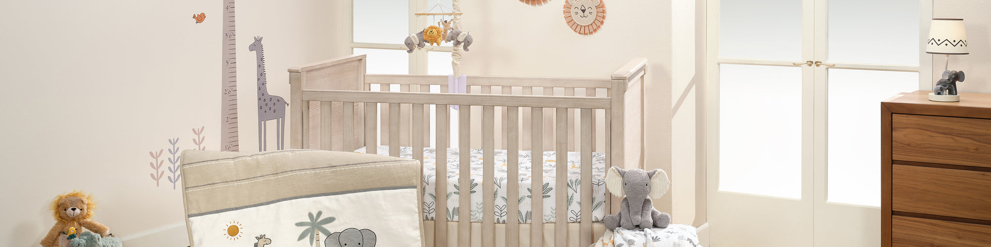 jungle adventure nursery bedding