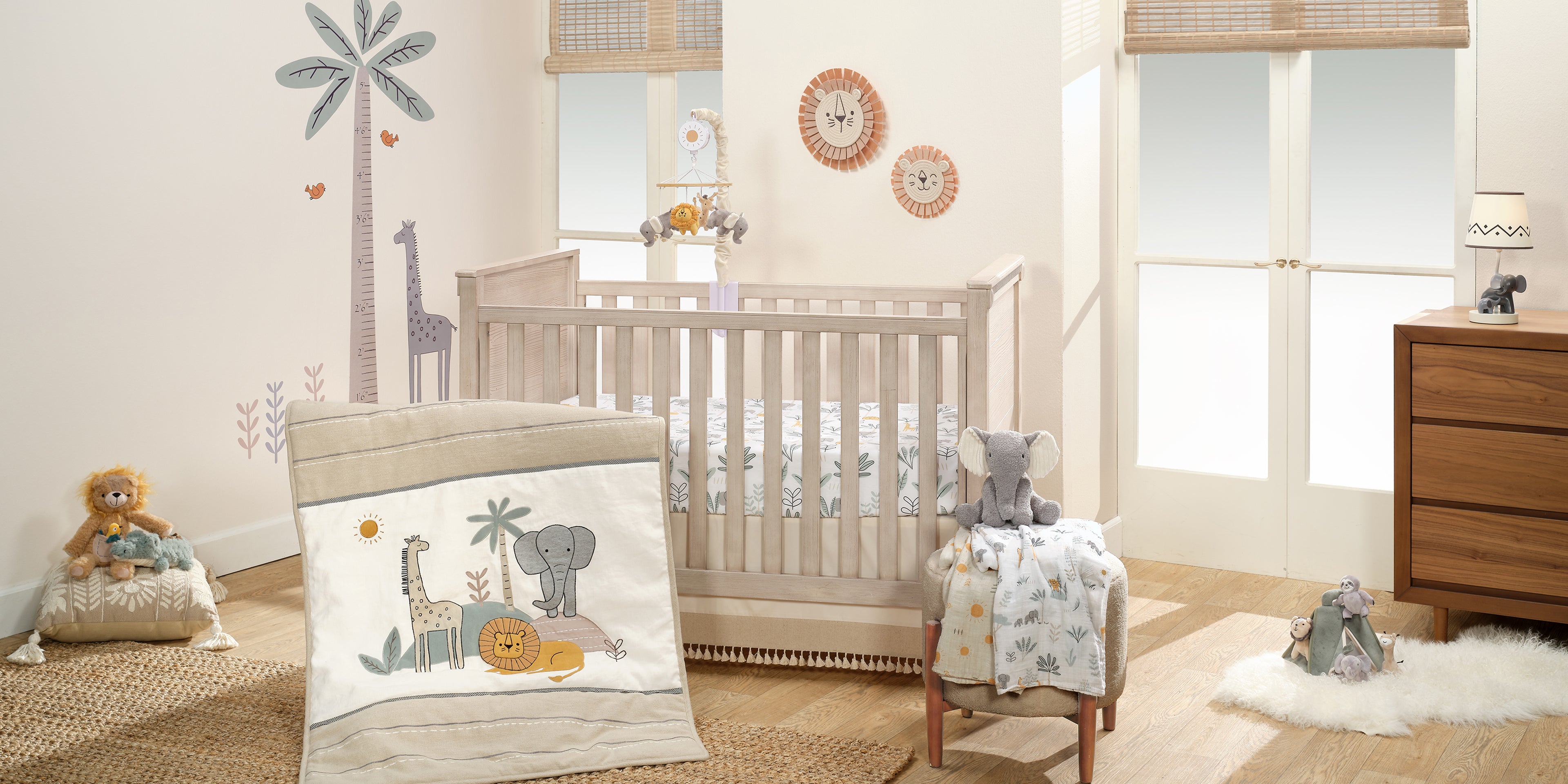 Lambs And Ivy Forest Crib Bedding Lambs Ivy Woodland Forest Animal