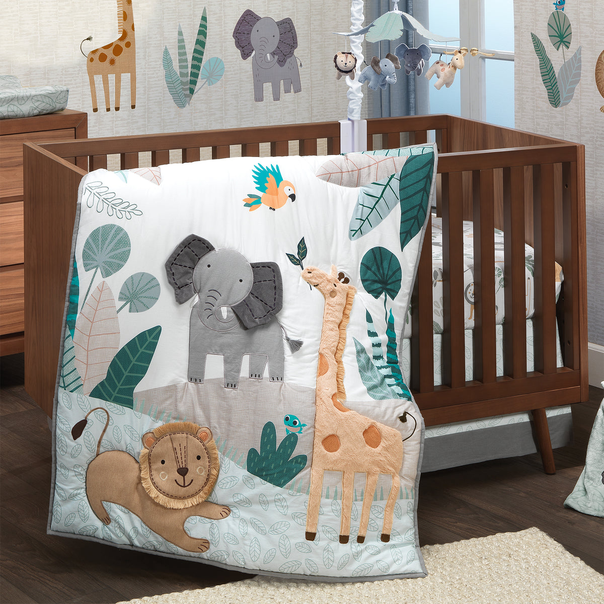 jungle friends baby nursery