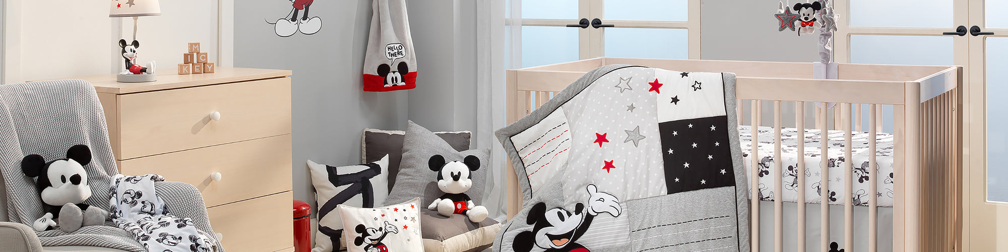 magical mickey mouse nursery bedding
