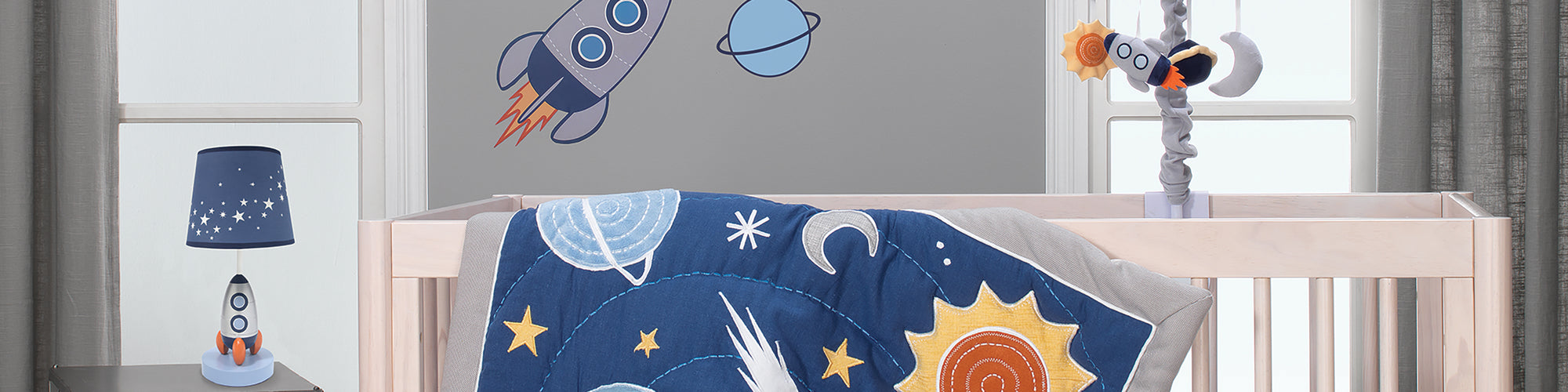 milky way nursery bedding