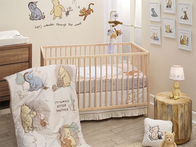 Pooh Bear & Pals Crib Bedding
