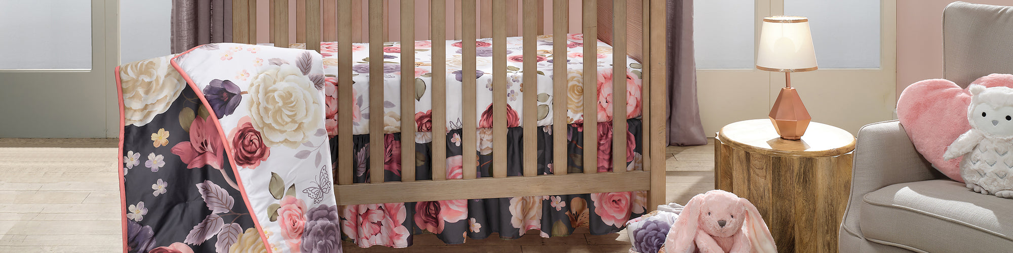 secret garden nursery bedding
